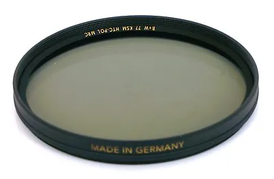 Vtg Professional Camera Lens Filter B + W 77mm Ksm Polarizer Mrc Htc-pol • $95