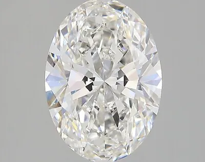 Lab-Created Diamond 3.10 Ct Oval H VVS2 Quality Excellent Cut GIA Certified • $2043.55