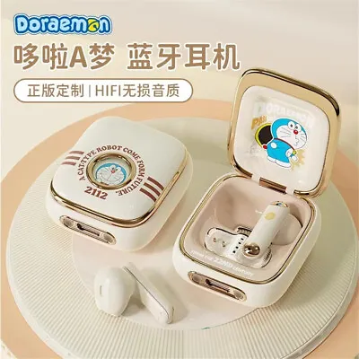 Anime Doraemon Wireless Bluetooth Earphones Cartoon L-shaped Portable Headphones • $77.19