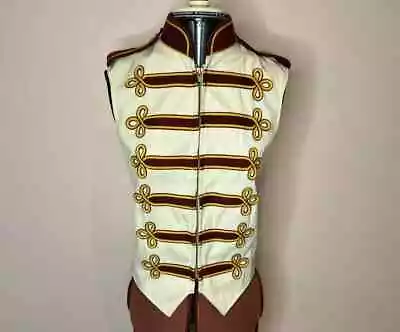 New Marching Band White Marching Band Hussar Jacket Wool Waistcoat • $227