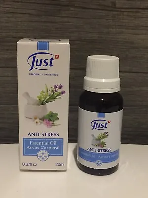 $59.99 • Buy Anti Stress Oil Activator Swiss Just 20ml (Aceite Antiestress )