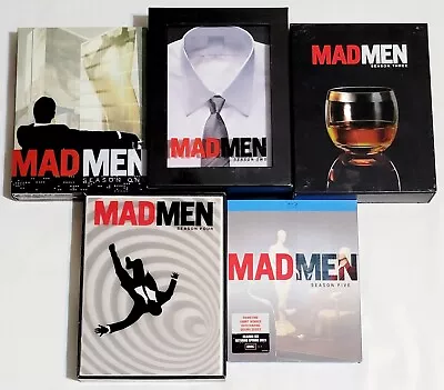 Mad Men: Seasons 1-4 DVD & Season 5 (Blu-ray 2012) • $19.48