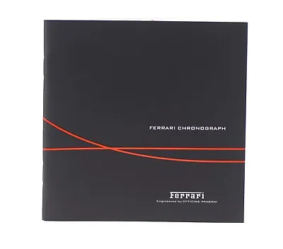 Panerai Ferrari Chronograph Booklet Manual • £39.58