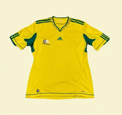 £25 • Buy South Africa Home Football Shirt 2010 2011 Adidas Large Man
