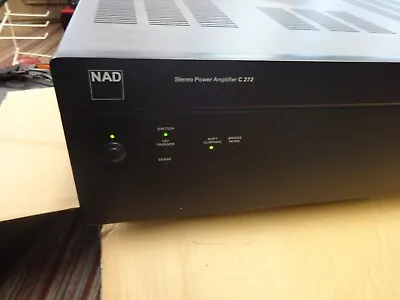 NAD C272 Stereo Power Amplifier; Black • $499.99