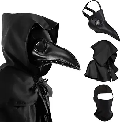 $29.55 • Buy Halloween Plague Doctor Mask Plague Doctor Costume Obito Mask Steampunk