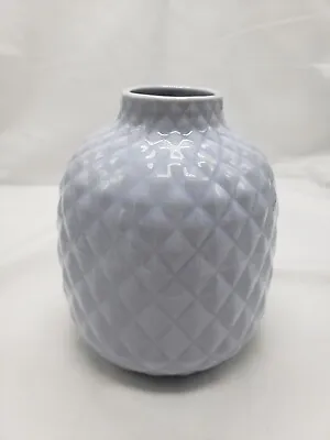 IKEA Stilren Blue Lilac Quilted Vase 604.420.43 • $10