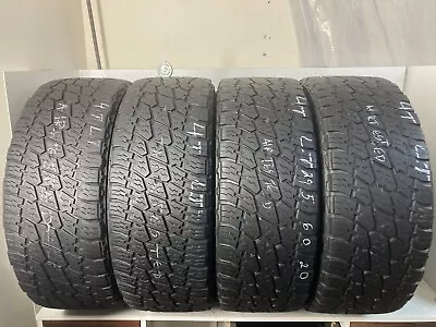 NO SHIPPING ONLY LOCAL PICK UP Set 4 Tires LT 295 60 20 Nitto Terra Grappler G2 • $478.50