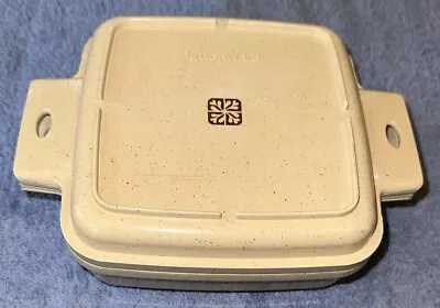 VTG LittonWare Microwave Cookware Square  Casserole Dish 39274 39275 • $14.97