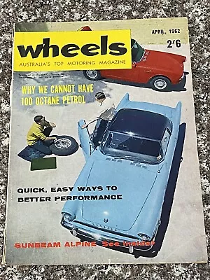 VINTAGE 1962 Australian WHEELS Magazine 76 Page Automobilia • $15.95