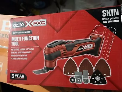 Ozito PXC 18V Multi Function Multitool Oscillating Tool Free Blade Change Skin O • $999