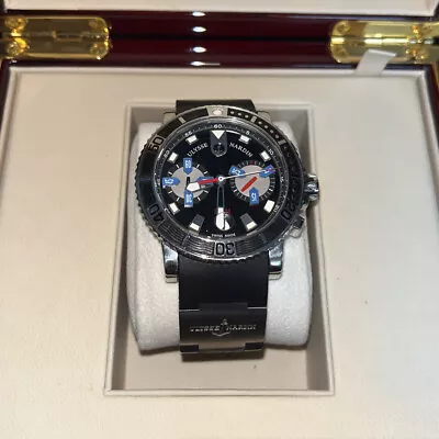 Ulysse Nardin Maxi Marine Diver Chronograph Automatic 8003-102-3-02 • $4599