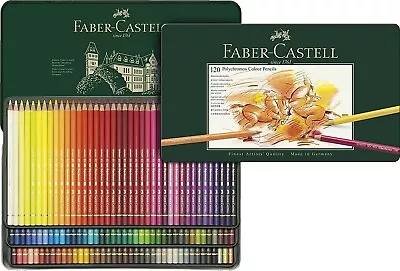 Faber-Castell F110011 Polychromos Artists' Color Pencils - 120 Count • $185.99