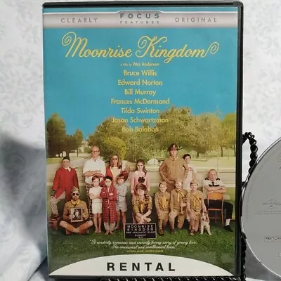 Moonrise Kingdom (dvd 2012 Widescreen Rental Exclusive) • $4.24