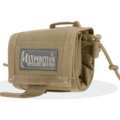 Maxpedition 0208K Nylon Khaki RollyPoly Folding Utility Dump Pouch/Sack 6  X 8  • $31.39