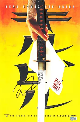 Quentin Tarantino Signed Autograph From Kill Bill 12x18 Photo Poster Bas • $1000