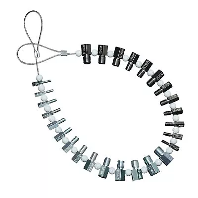 Nut & Bolt Thread Checker Complete Sae/inch And Metric Set 26 Male/female Gaug • $21.88