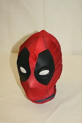 Deadpool Mask Marvel Xmen Halloween Costume Zipper Back Pretend Play Adult • $34.77
