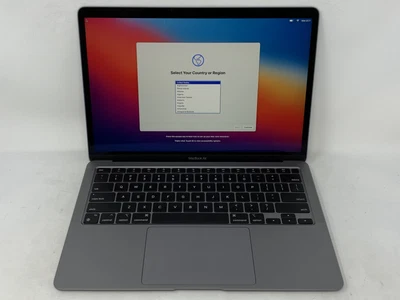 $1297.99 • Buy MacBook Air 13 Space Gray 2020 3.2 GHz M1 8-Core GPU 16GB 1TB Excellent Conditio