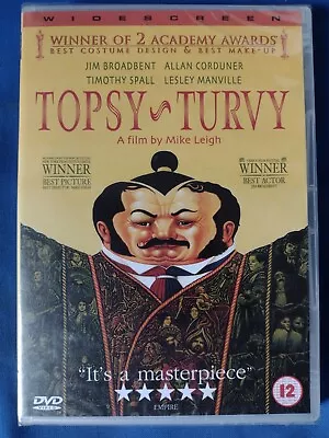 TOPSY-TURVY (1999) DVD JIM BROADBENT MIKE LEIGH * NEW SEALED FREE 1st CLASS P&P • £9.97