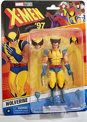 Marvel Legends Retro 6  Figure X-Men '97 Wave 1 WOLVERINE PRE-ORDER -SHIPS APRIL • $62.99