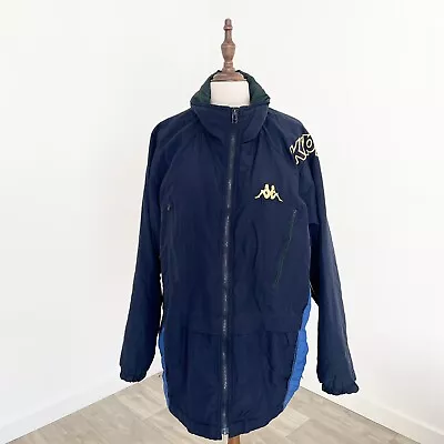 Vintage Kappa Men’s Zip Up Quilted Jacket Size L • $89.95