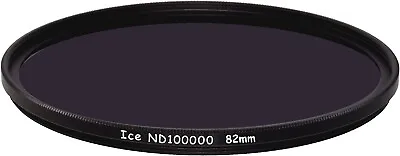 ICE 82mm Solar Eclipse ND100000 Filter ND 16.5 Stop Optical Glass Ultra Dark 82 • $44.95
