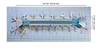 Gemini Jets (gjarptc) 1:400 Scale Deluxe Airport Terminal And Mat Set • $679.95