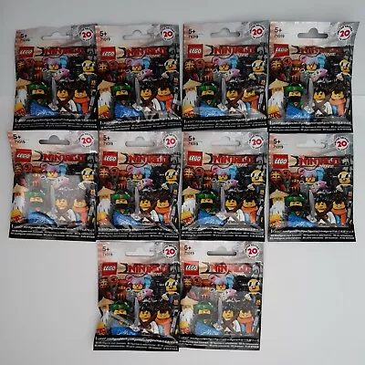 Lego 71019 CMF Minifigures Ninjago Movie Mystery Blind Polybag Unopened X10 • $90