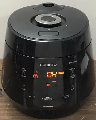 OB Cuckoo CRP-PK1001S Pressure Rice Cooker 10 Cups Black • $179.99
