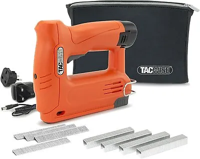 Tacwise 1586 140-180EL Cordless 12V Staple/Nail Gun With Bag 200 Staples/Nails • £39.99