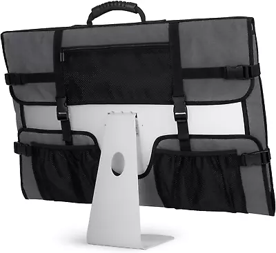 Travel Carrying Bag For Apple 27  Imac Desktop Computer Protective Storage Case • £46.61