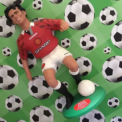 1996 Ryan Giggs Manchester United Soccer Super Hero Figure • £20