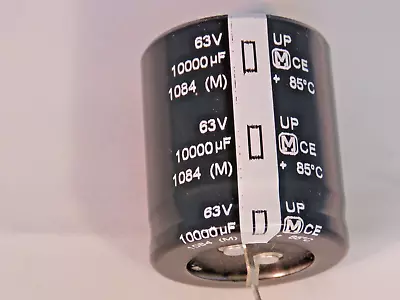 Electrolytic Capacitor Panasonic  10000uF 63V ECOS1JP103EA • £8.50