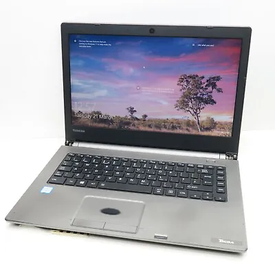 Toshiba Tecra A40 Windows 10 14  Laptop Intel I5 6200U 2.3 GHz 8GB 500GB HDD • £84.99