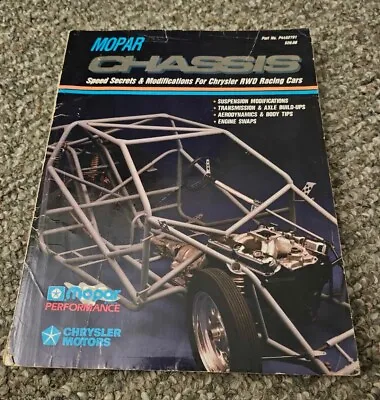 Mopar Chassis Speed Secrets For Chrysler RWD Race Cars Guide Book • $39.99