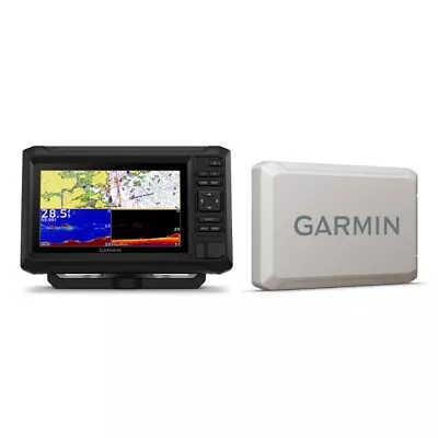 Garmin ECHOMAP 72cv UHD2 Worldwide Basemap Marine GPS Cover Bundle 010-02593-00 • $609.95
