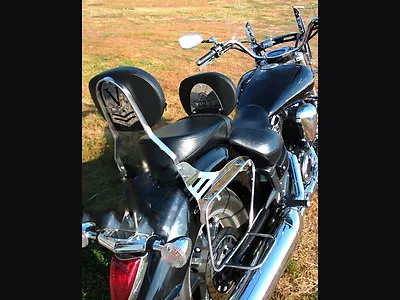 $265.43 • Buy Passenger, Sissy Bar Backrest Yamaha Midnight Star XVS 950 & 950A Vstar