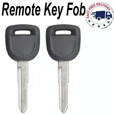 2X Uncut 4D63 80Bit Transponder Key For Mazda 3 6 CX-7 CX-9 MX-5 Miata RX-8 • $16.59