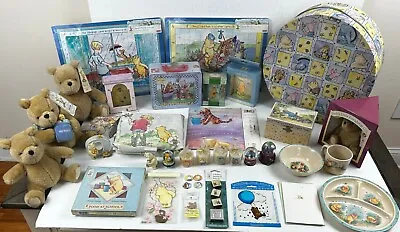 CLASSIC WINNIE THE POOH & Friends Collection 37pc Lot Children's Room Decor • $400