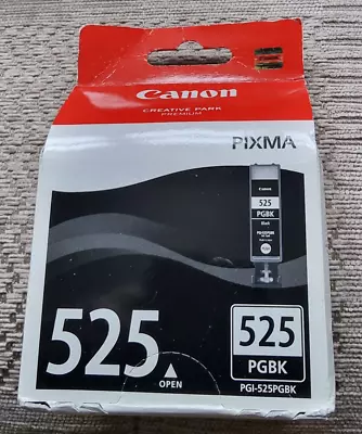 Genuine Canon PGBK-525 Black Cartridge PIXMA MG 5350/ 6250 4529B001AA • £6.90