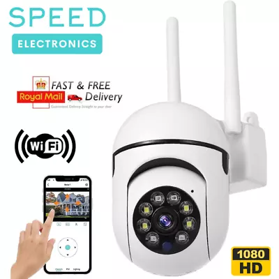 £18.99 • Buy CCTV Camera Outdoor System CAM 1080P HD Resolution WiFi IR Smart Home Security