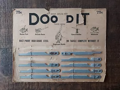 Vintage Fishing Store Display Doo Dit Tool Patent Applied For • $19.99