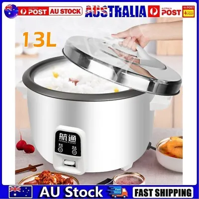 Commercial Rice Cooker 13L Restaurant Hotel Rice Cooker Steamer Non Stick Pot AU • $109.89