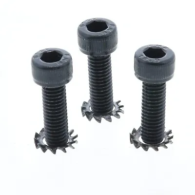 3 Off M5 By 16 Mm Tonearm Bolts And Star Washers For Linn LP12 (Ref 001212) • £6.50