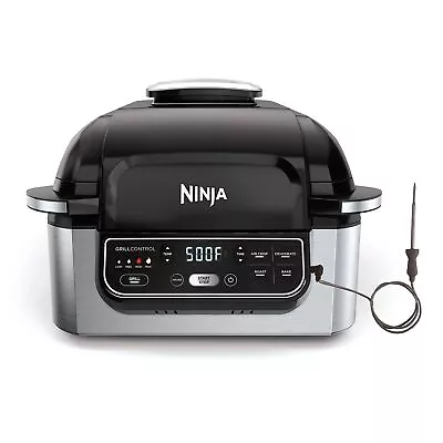 Ninja Foodi Indoor GRILL Integrated Smart Probe 4-Quart Air Fryer Roast Sta • $109.99