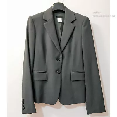 J.Crew Petite 0 (P0) Dark Gray Wool Suit Jacket & Pencil Skirt Set Made In Japan • $185