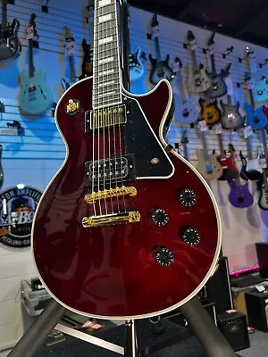 Epiphone Jerry Cantrell  Wino  Les Paul Custom Electric Guitar - Wine Red! 689 • $849