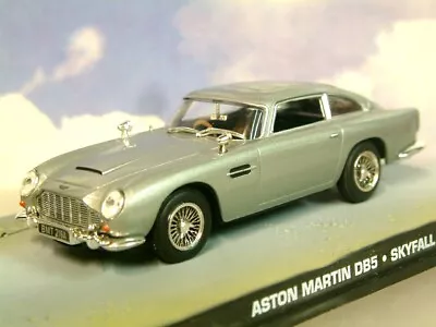 James Bond 007 Aston Martin Db5 Skyfall In Silver 1/43 Daniel Craig/judy Dench • £29.95