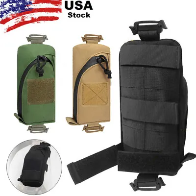 Backpack Shoulder Strap Accessory Pouch Tactical Molle Bag Small EDC Tool Pocket • $7.89